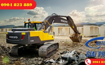 Báo giá chi tiết máy xúc đào bánh xích Volvo EC210D